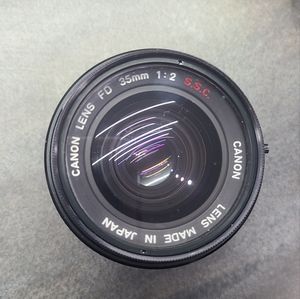 Canon FD 35mm Lens
